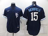 Royals 15 Whit Merrifield Navy Nike 2022 City Connect Cool Base Jersey,baseball caps,new era cap wholesale,wholesale hats